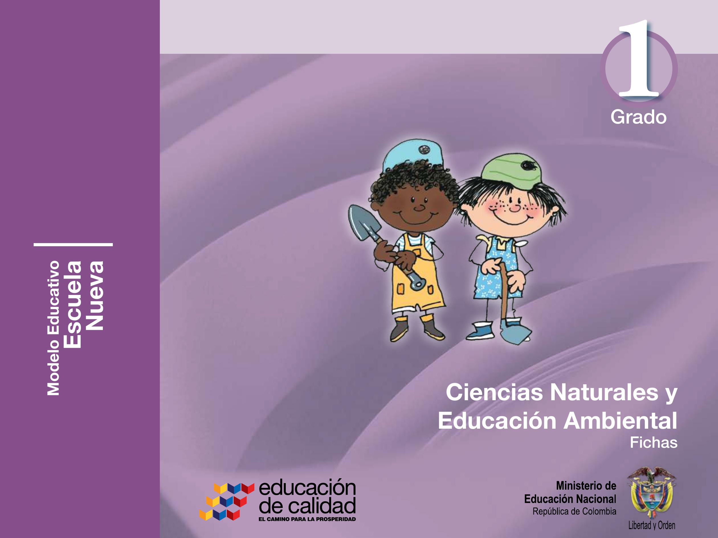 Libro de Ciencias Naturales - Primero de Primaria