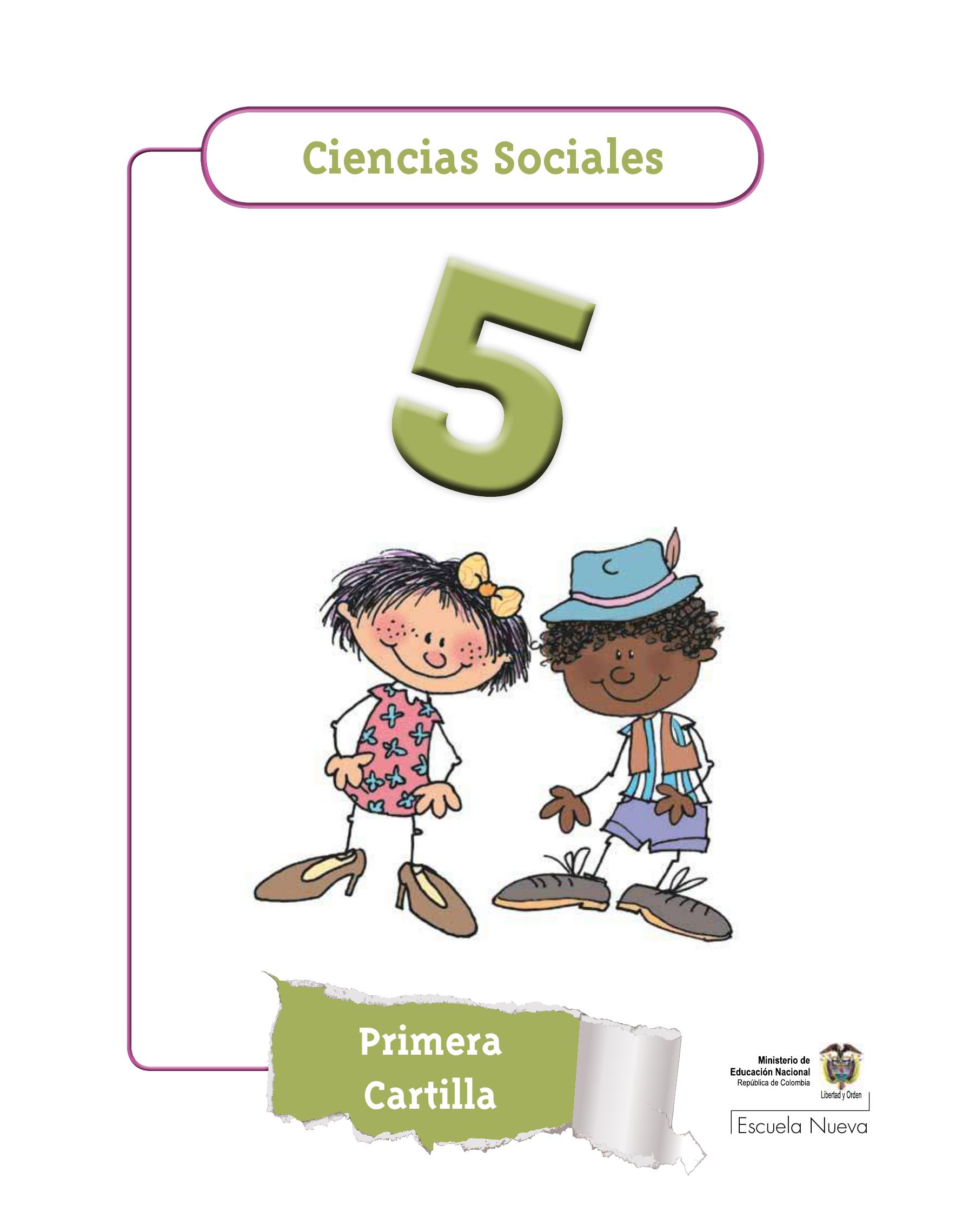 Ciencias Sociales Grado 5 Primaria