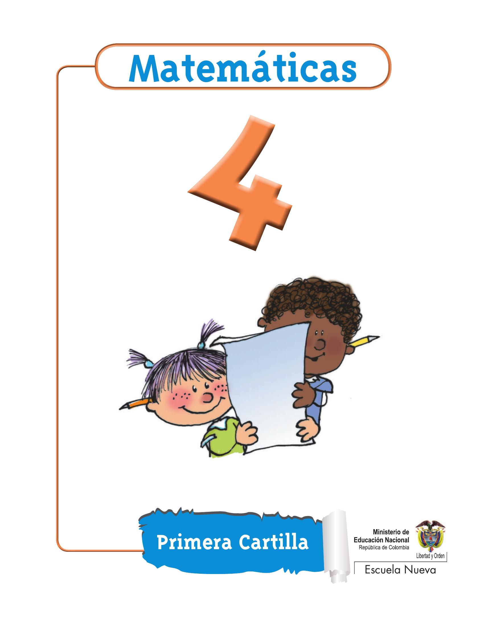 Matemáticas Grado 4 Primaria