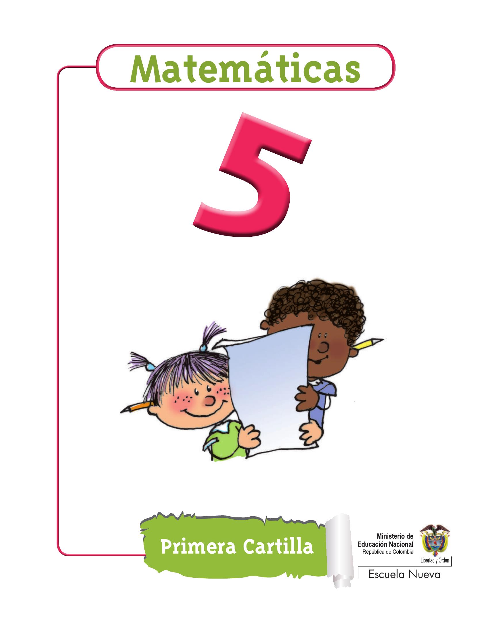 Matemáticas Grado 5 Primaria